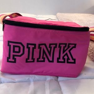 Pink lunch box